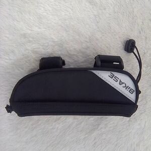 Black and Gray Phone Case Bike Bag
